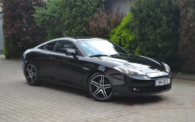 Hyundai Coupe cena 24400 przebieg: 190000, rok produkcji 2008 z Prochowice małe 211